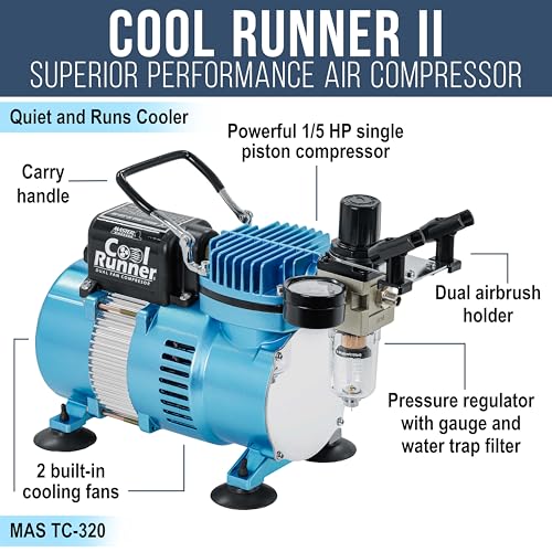 Professional Airbrush Compressor Kit