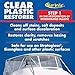 STAR BRITE Clear Plastic Restorer - Haze, Yellowing & Scratch Remover - Step 1 - Renew Strataglass, Eisenglass, Acrylic, Polycarbonate, Headlights and More - 8 OZ (087208)