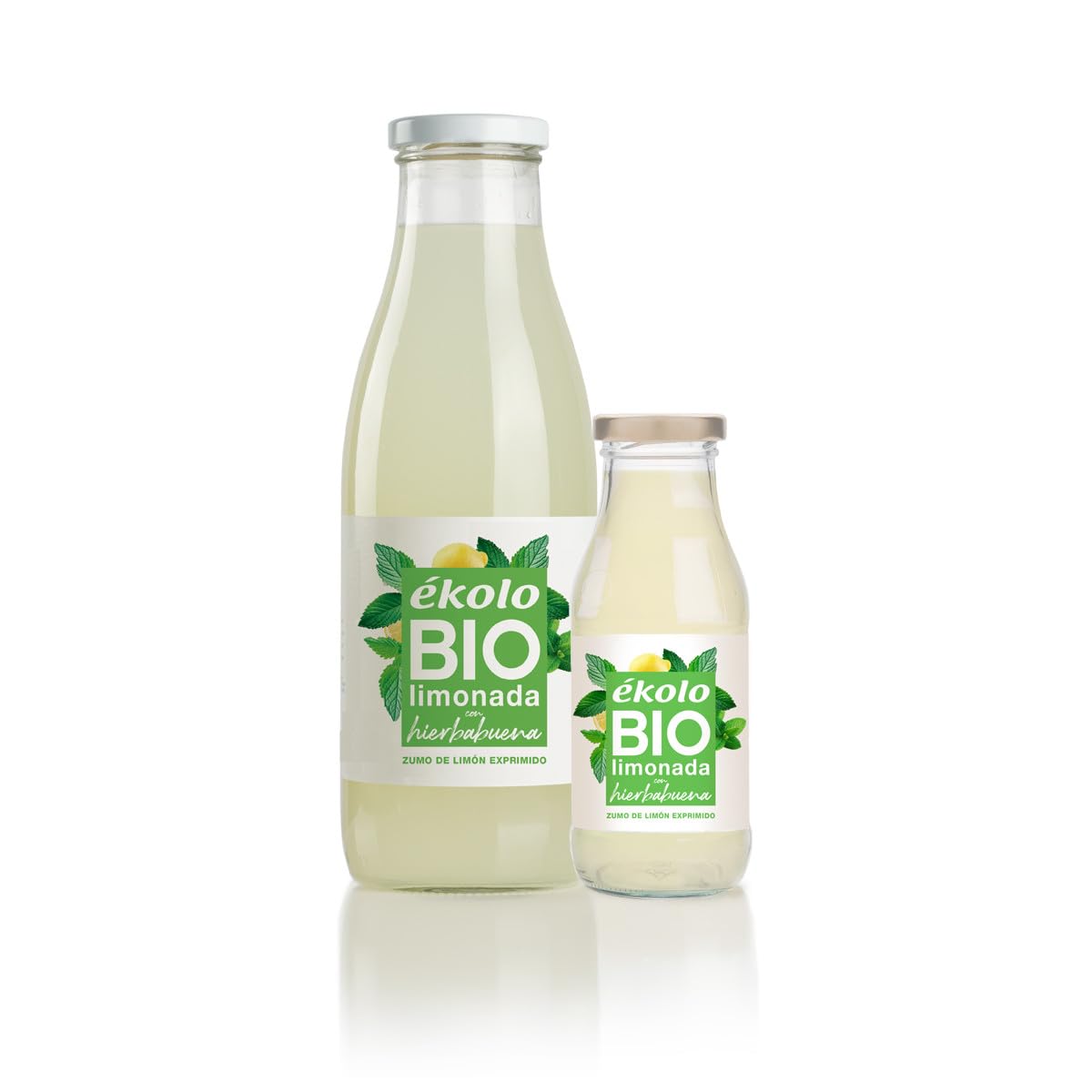 Limonada Ecológica con Hierbabuena 12 Botellas 200 ml 2400 ml