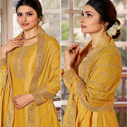 Image of Indian Designer Shalwar Kameez Suits Ready to Wear Pakistani Palazzo Dresses