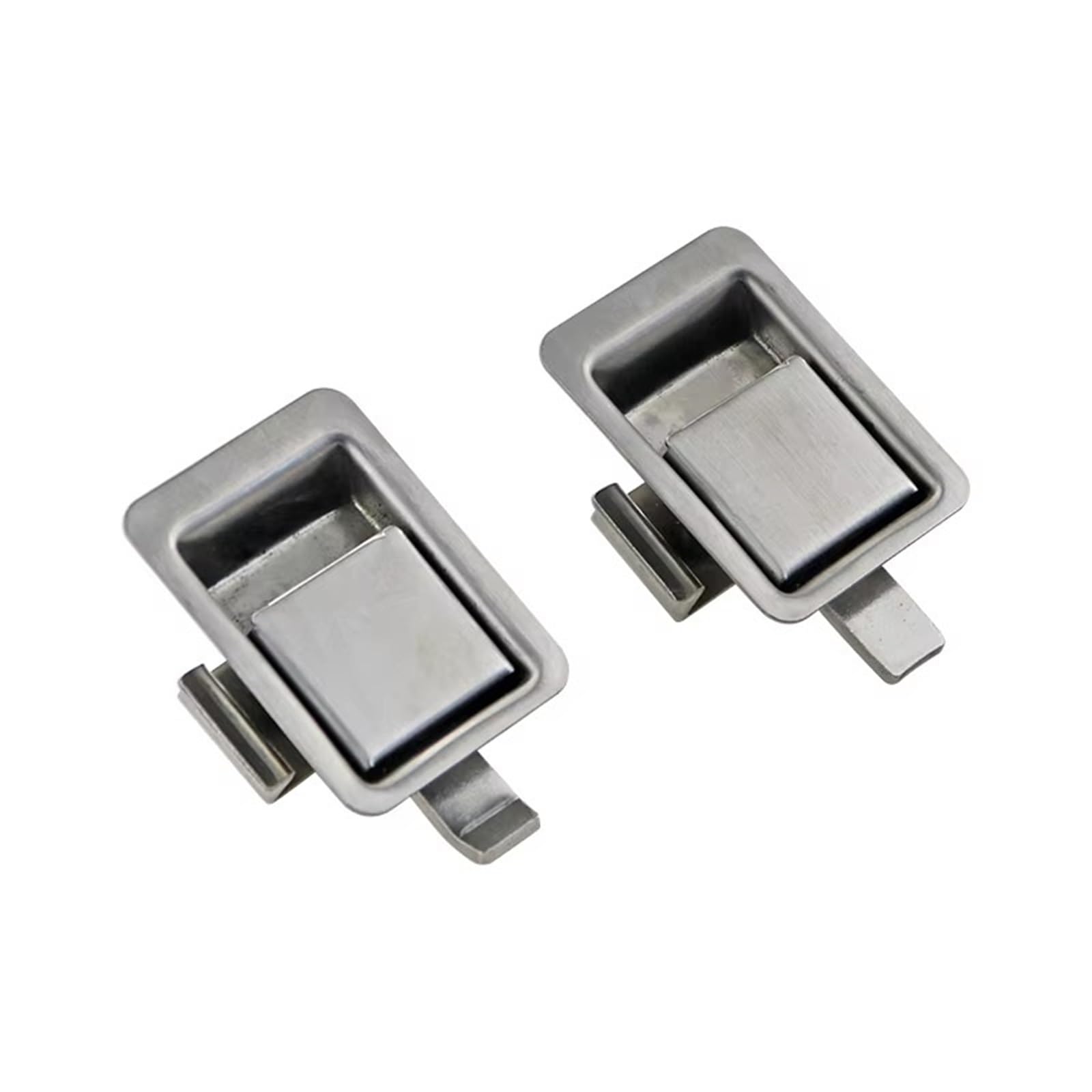 Ntbpeyzvqf Straight 304 Stainless Steel Panel Lock Suitable For Industrial Machinery And Equipment Cabinet Door Flat Hardware 1Pcs(Straight)