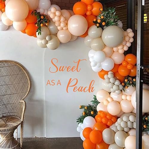 Vinilo decorativo Sweet As A Peach para cumpleaños miniatura 3