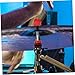 JEWEDECO Double-braced Cymbal Stacker with Quick-release Clutch Drum Kit Installation Accessories Height for Cymbals and Bells Durable Assembly for Long-term Use