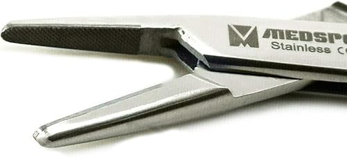 Miniatura 10 de Pinzas profesionales  Bloqueo de soporte de aguja quirúrgica ortoquirúrgica médica dental  Restaurador de sutura veterinaria  Alicates de ortodoncia