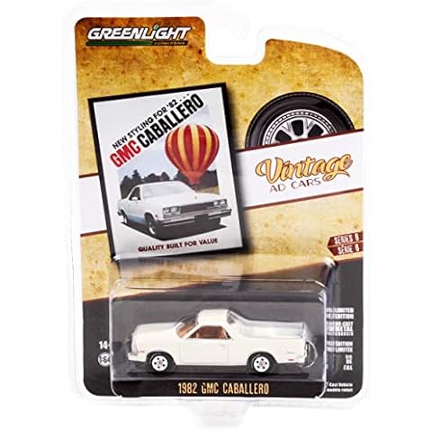Greenlight Camión Caballero 1982 Blanco 1/64 Cover