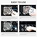 Loclink Combination Truck Tool Box Lock Replacement, 3 Digit Combination Lock Keyless Security Paddle Latch Pull Handle Flush Mount Lock for Trailer Toolbox RV Camper Motorhome Patrol Car