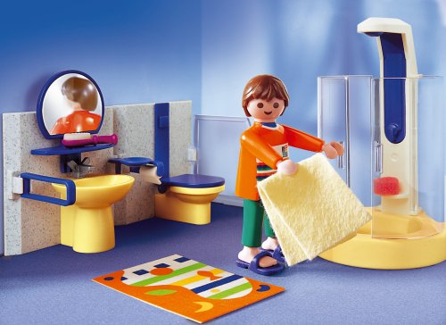 Preisvergleich Produktbild PLAYMOBIL 3969 - Bad mit Dusche