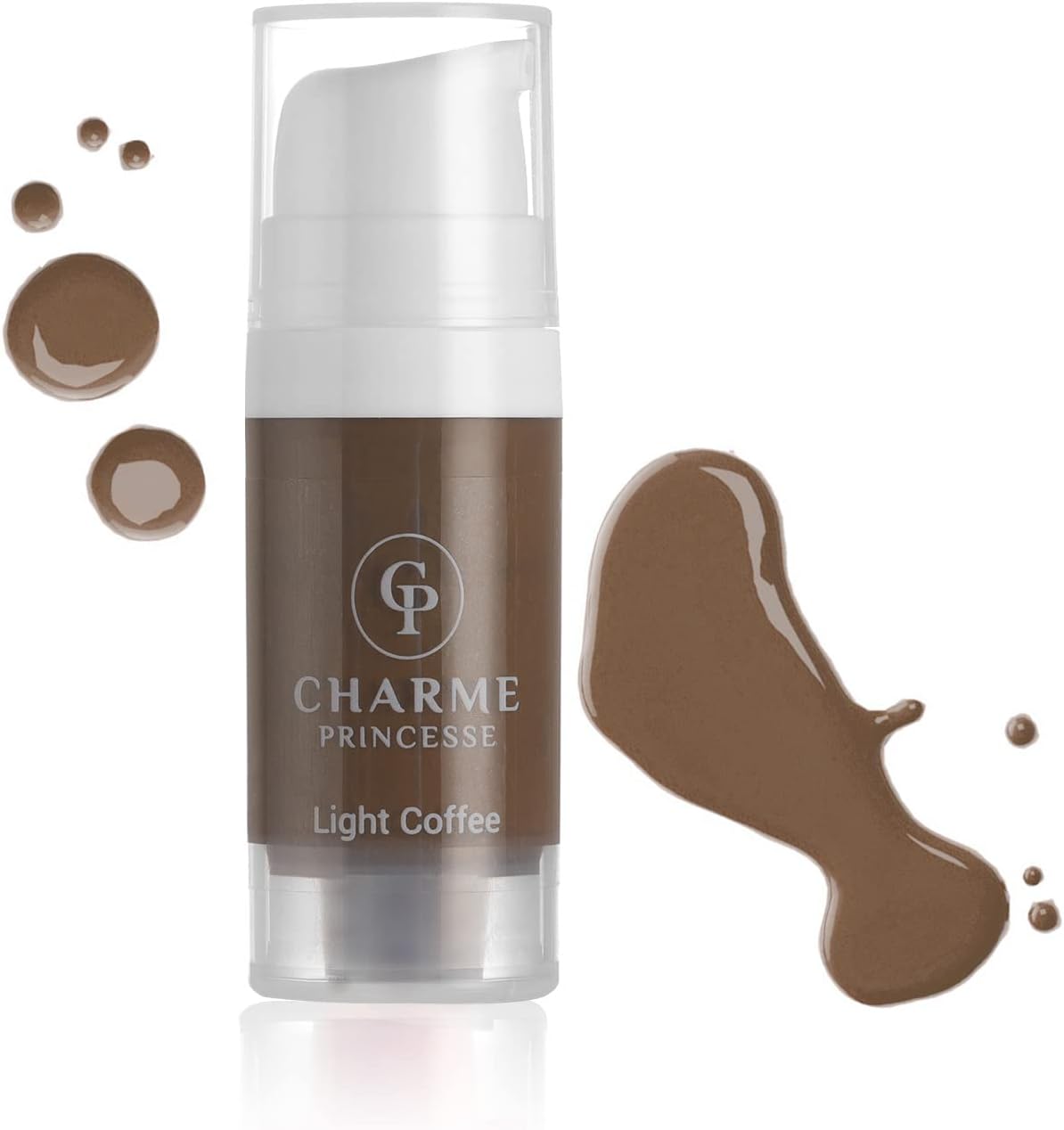 Pigment Permanent Ink Micropigment Cosmetic Ink Eyebrow Eyeliner Lips Cosmetic Light Coffee Color Pigment Hand Extruded 10ml PI603-10-007