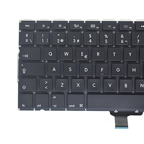 Clavier de rechange espagnol rétroéclairé pour MacBook Pro 13 A1278