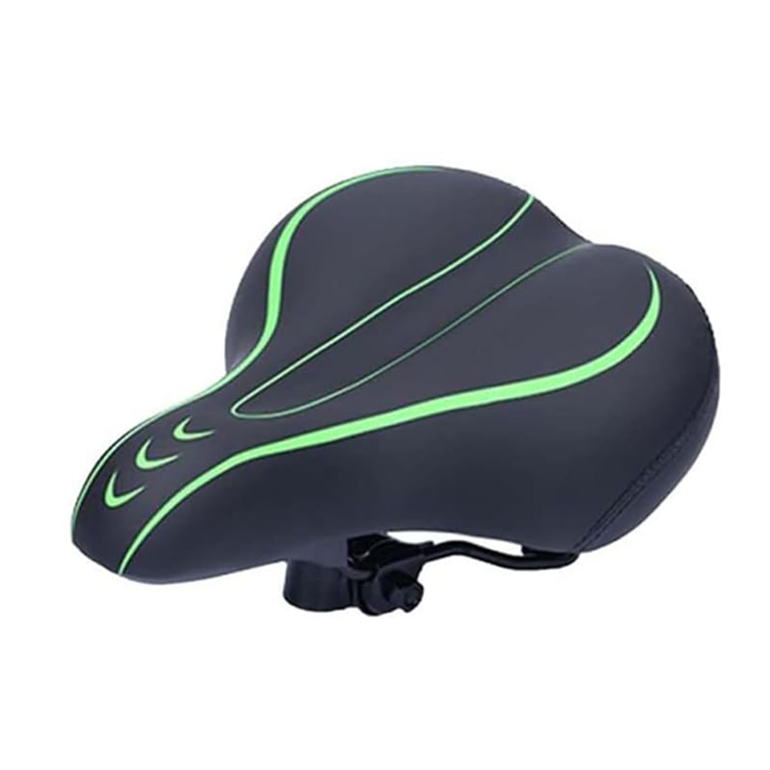 Sella Bici ergonomica per Myroon Exonic2015–2026 | sella bicicletta imbottita comfort con doppio ammortizzatore a molla sella MTB trekking bike nero