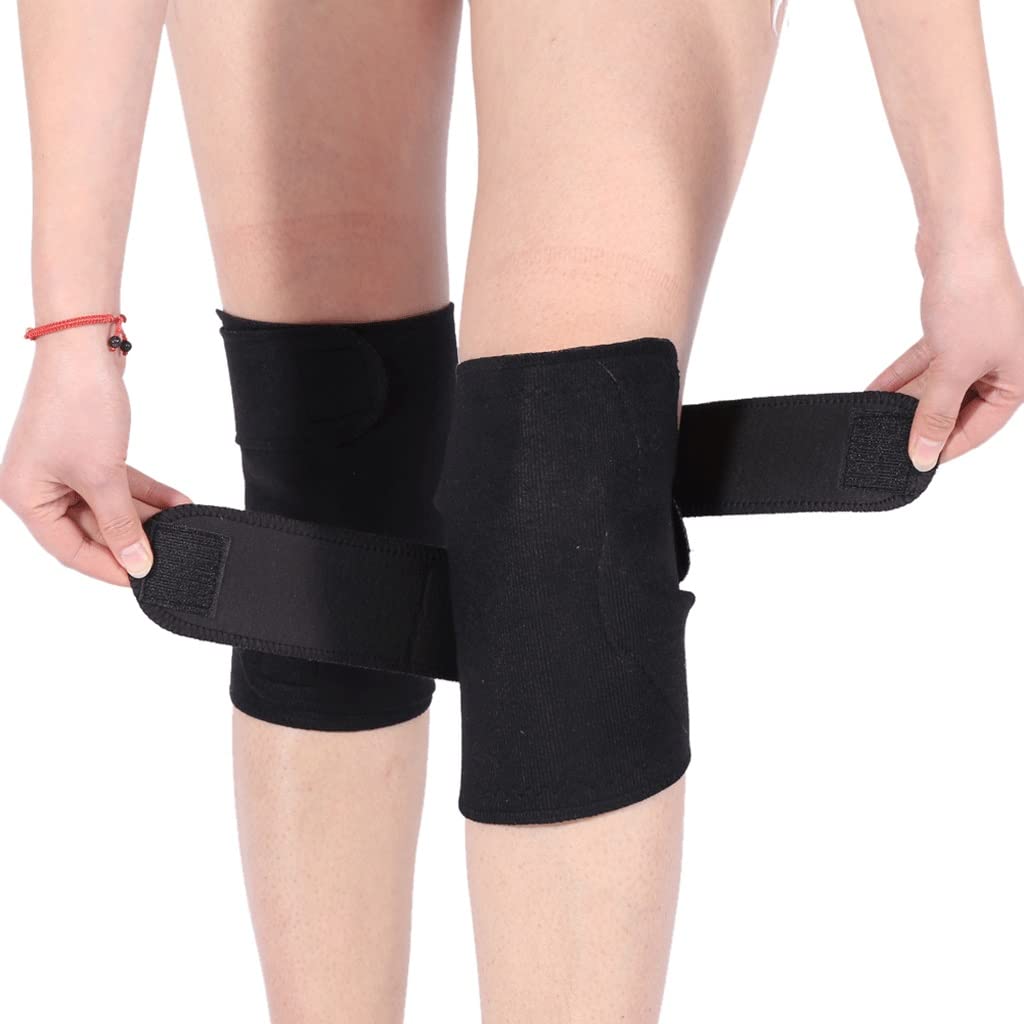 1 Paio di Ginocchiere autoriscaldanti Terapia Magnetica Ginocchiera Sollievo dal Dolore artrite tutore Supporto tormalina Rotula Postura Corretta