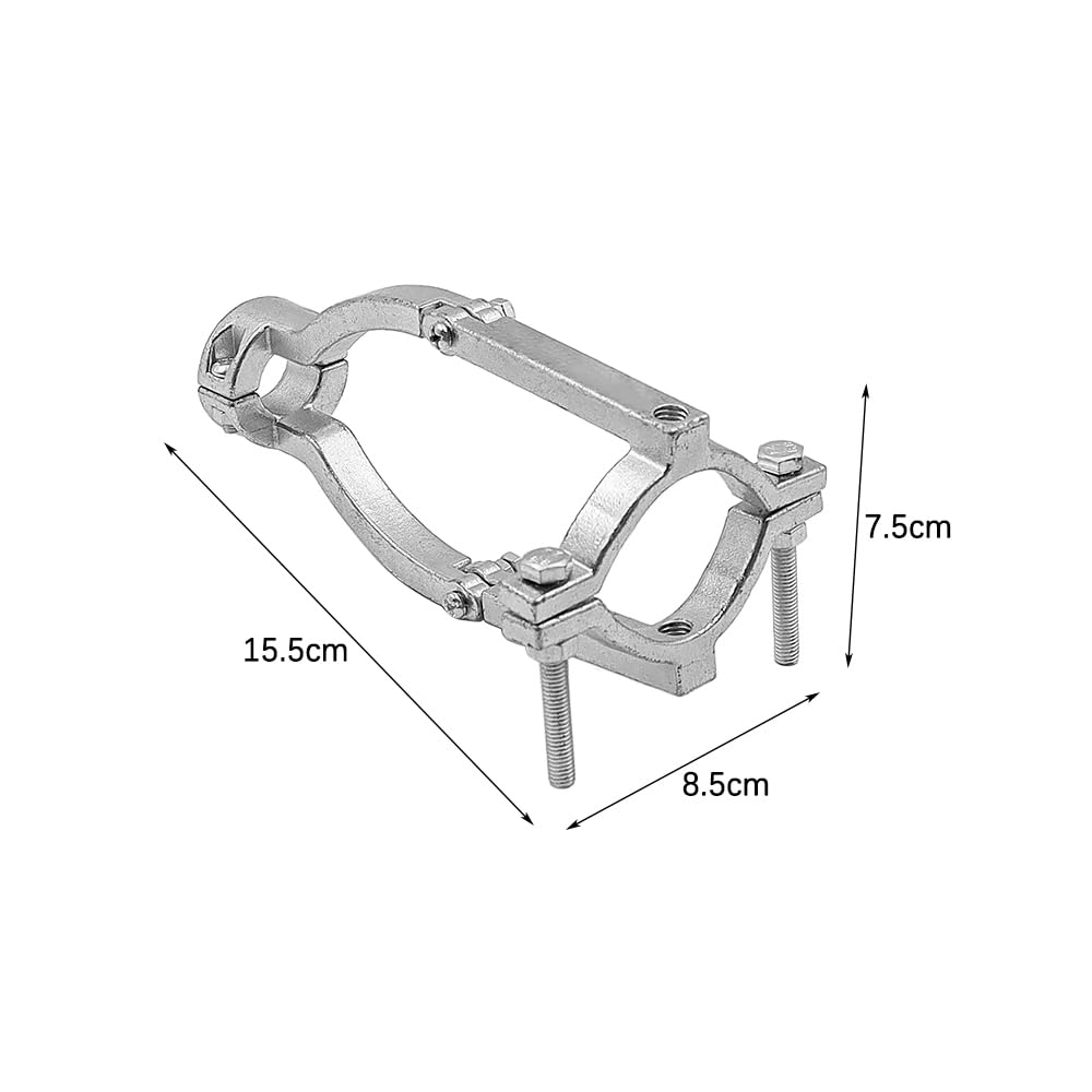 Adaptateur de Foret à Trou Carré Foret d'établi à Support de Convertisseur de Machine à Tenon Carré Support de Mandrin de Machine de Forage Trou Carré Accessoires