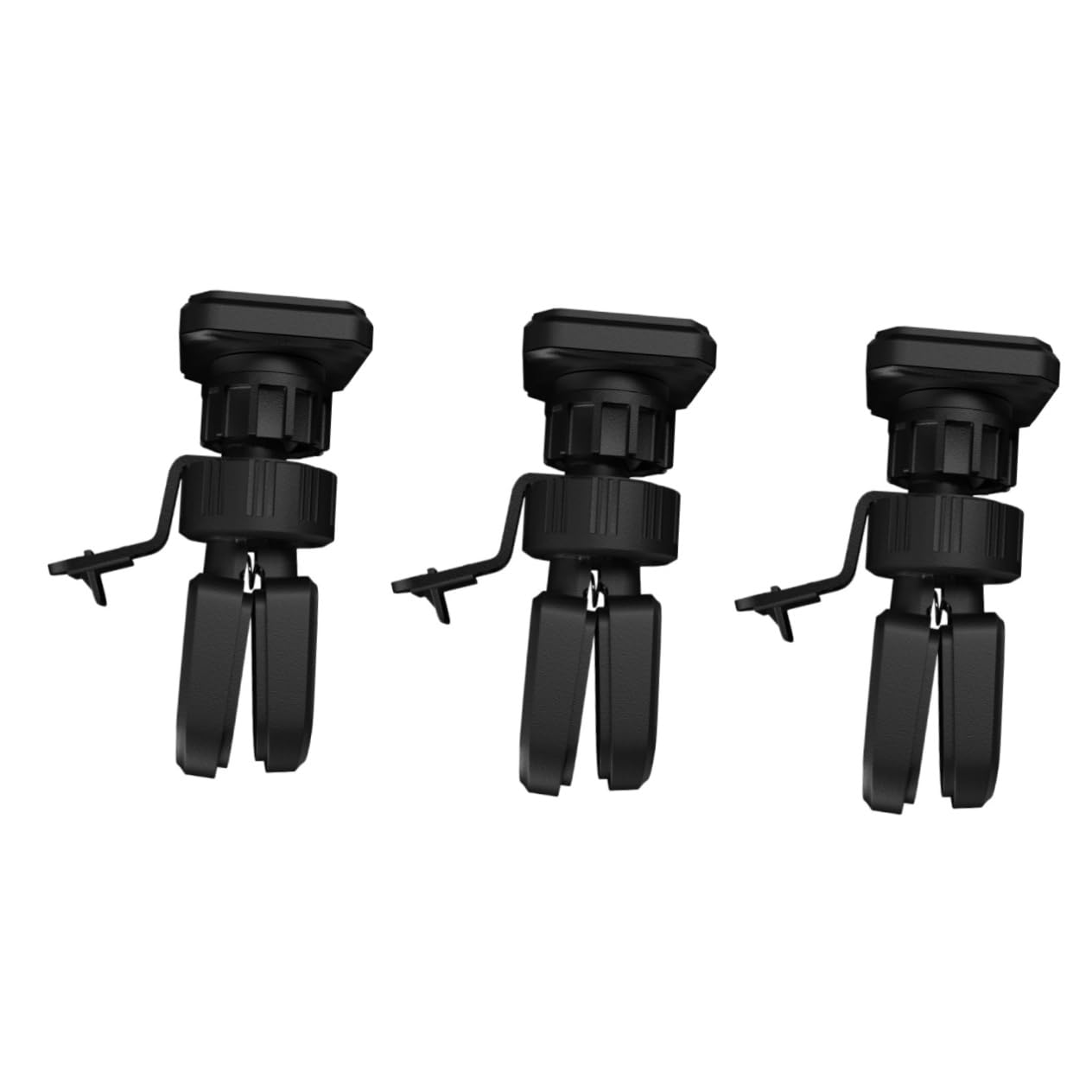 HEMOTON 3pezzi Supporto Magnetico Per Smartphone Da Auto Supporto Per Ventilazione Rotazione Per Navigazione e Chiamate Compatibile Con Smartphone Nero