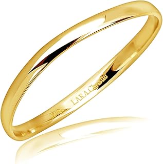 [ララクリスティー] イエローゴールド リング エターナル マリッジ K18YG PLATINUM プラチナム COLLECTION 17号 lr-56-0001-yg-17