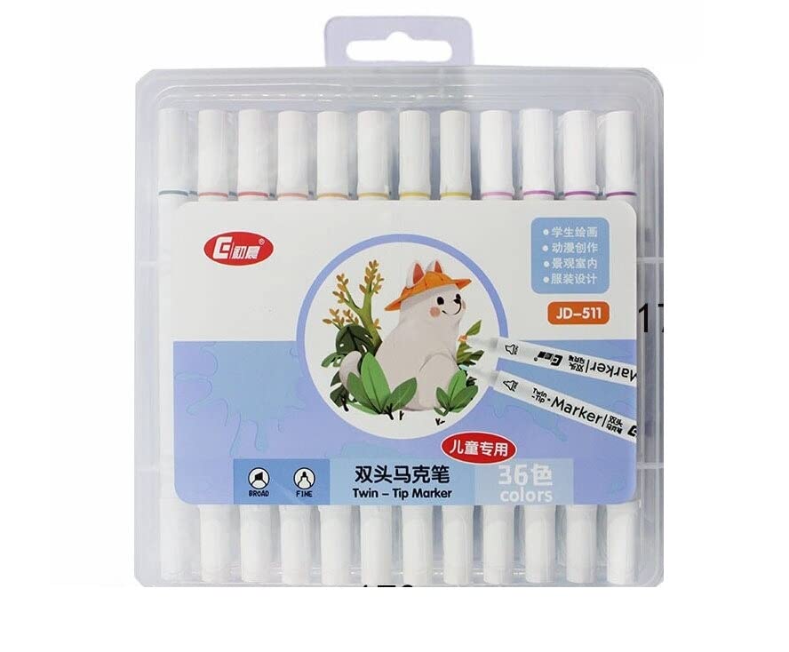 Valkyrie 36 Adet Slim Marker Kalem Seti