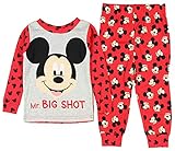 Disney Baby Boys' Mickey Mouse 2 Piece Long Sleeve Pajama Sleepwear Set (18 Months)