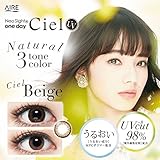 ネオサイトワンデーリングAM UV シエルベージュ -6.00 30枚入り