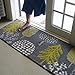 MORGANTAG Tapis de Porte antidérapant Dirt Trapper Tapis de Cuisine 45 x 120 cm, Lavable en Machine Tapis d'entrée d'intérieur Paillasson pour Porte d'entrée, intérieur, entrée, Couloir