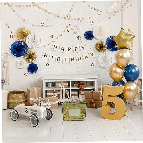 Caja de madera para bodas PRETYZOOM con luces para decorar tu mesa de recepción 8