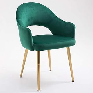 JIALIZL Sillas De Comedor, Silla De Ocio Moderna De Tela Suave De Mediados De Siglo, Silla De Cocina Tapizada con Patas Metálicas, para Sala De Estar Barras Salón Cocina Eventos,B