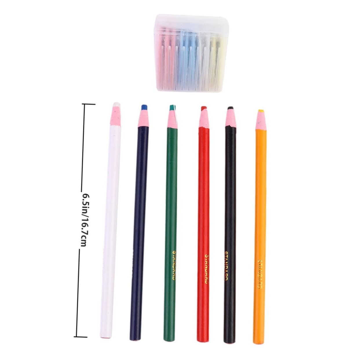 Angoily 3 Juegos Tizas de Sastrería Coloridas para Costura y Manualidades de Tizas Lavables Bolígrafos de Herramienta Profesional para y Cortar Tela