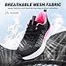 Women's Orthopedic Sneakers: Comfort Plantar Fasciitis Heel Spurs High Arch Orthotic Pain Relief Athletic Sneakers, Supportive Training Fashionable Wear Leisure Running Shoes Black Size 8