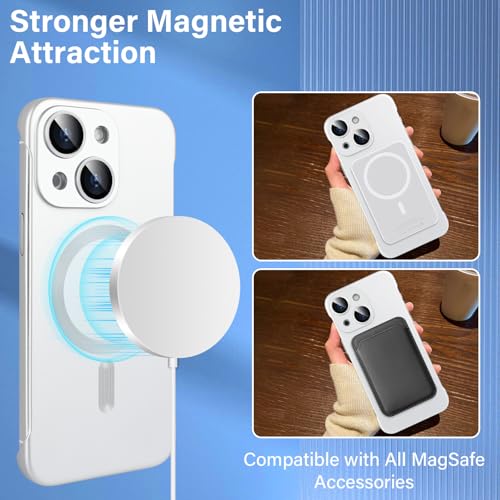 Coque iPhone 15 Plus compatible MagSafe protection objectif mince