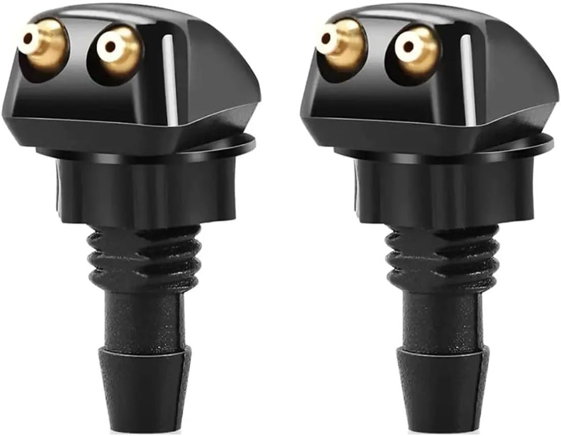 2pcs Front windshield washer nozzle，For Chevrolet Chevy Volt 2011 2012 2013 2014 2015-2017 2018 2019，Car spray nozzle