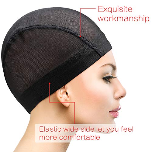 Tatuo TATUO-DOME-86 5 Pack Dome Caps Stretchable Wigs Cap Spandex Dome Wig Caps For Men Women thumb #6