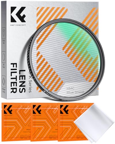 Filtre Blue Streak 77mm K&F CONCEPT pour réussir vos vidéos urbaines nocturnes