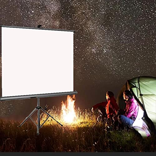 Pantalla de proyección ajustable 60" con tripié