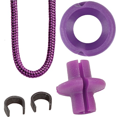 Pine Ridge Archery Hunter's Combo Pack, Purple, 1/4-Inch