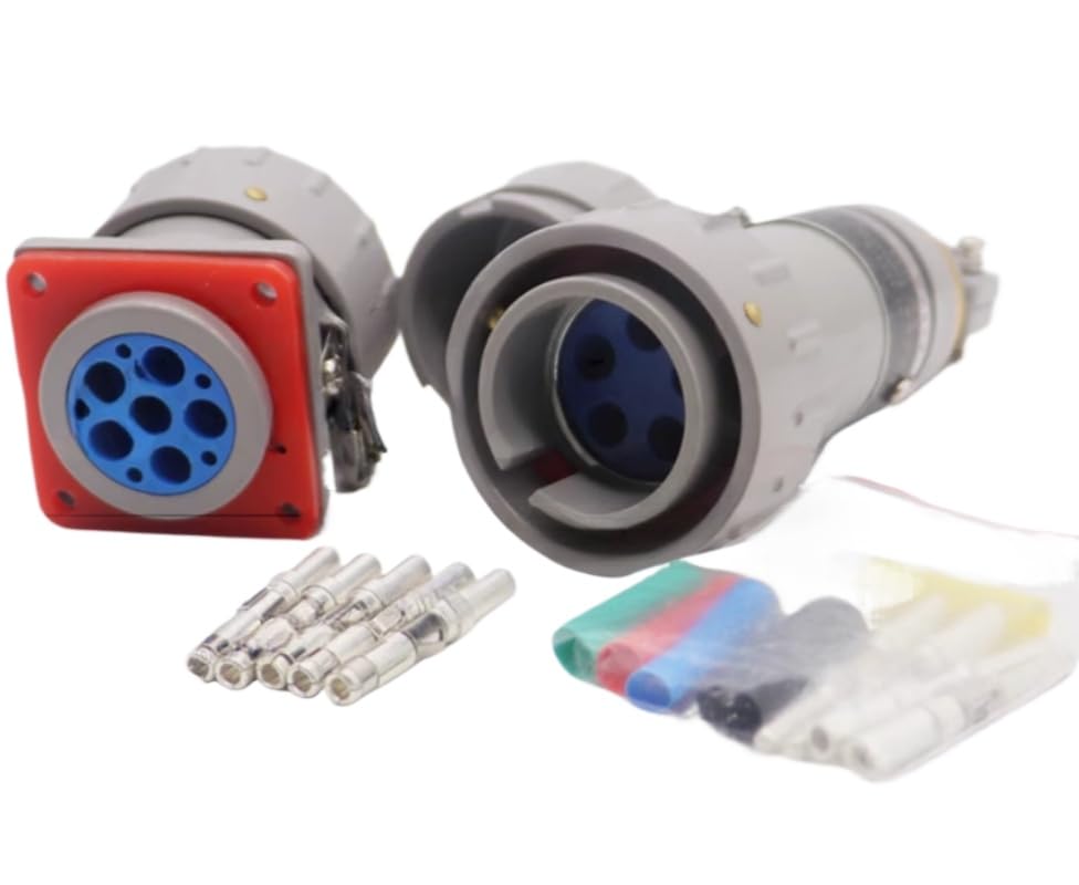 1x Explosionsgeschützter Stecker und Buchse fest BJ-100A/YT/GZ 500V 4-poliger Stiftstecker