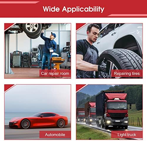 Bild 5 - Reifenwuchtmaschine, Auswuchtgerät Reifen Wuchtmaschine, Tragbare Naben Radreifenausgleicher, Strenge Qualitätskontrolle Standard Light Truck Radreparaturausgleicher Einfach zu Tragen