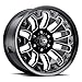 VIS-VOR 6x139.7 20" Inch 4 Wheels Rims 362 20x9 +0mm Black Milled