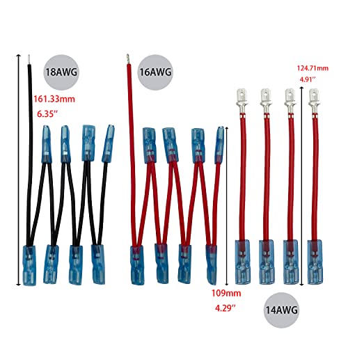 Image of 4 Gang Swicth Panel RZR Toggle Switch Wiring Connect Jumper Wire Set for Car Boat Jeep Pickup Golf Cart ARB Rocker Switch Connect