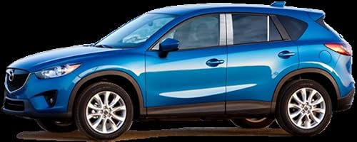 Miniatura 2 de QAA es compatible con Mazda Cx-5 2013-2016 6 piezas de poste de pilar inoxidable PP13721