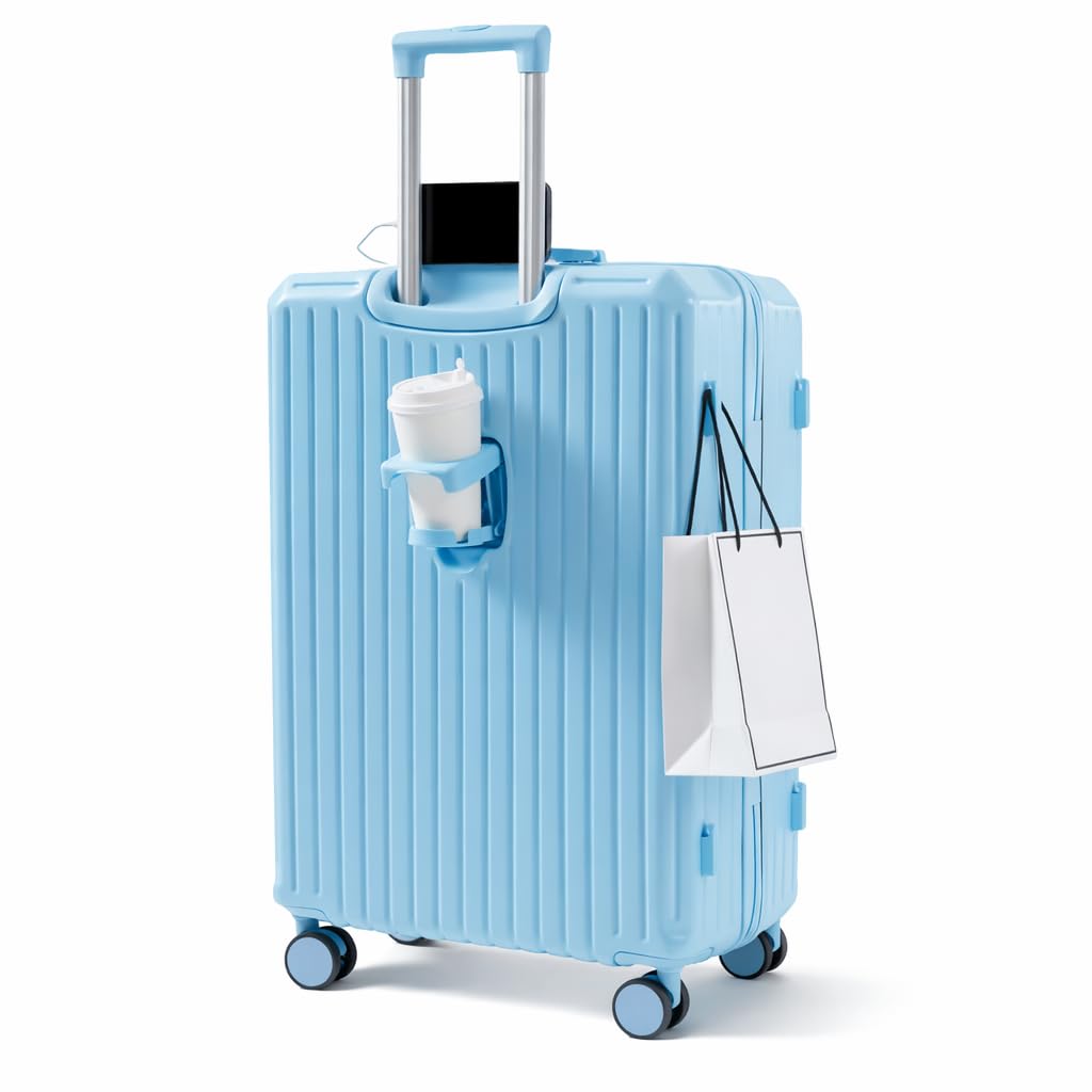 Maleta de Viaje Grande 76x50x32 cm Rígida ABS + PC con Cerradura TSA – Ideal para Facturación 23 kg, Ruedas Giratorias 360º Silenciosas — view 78