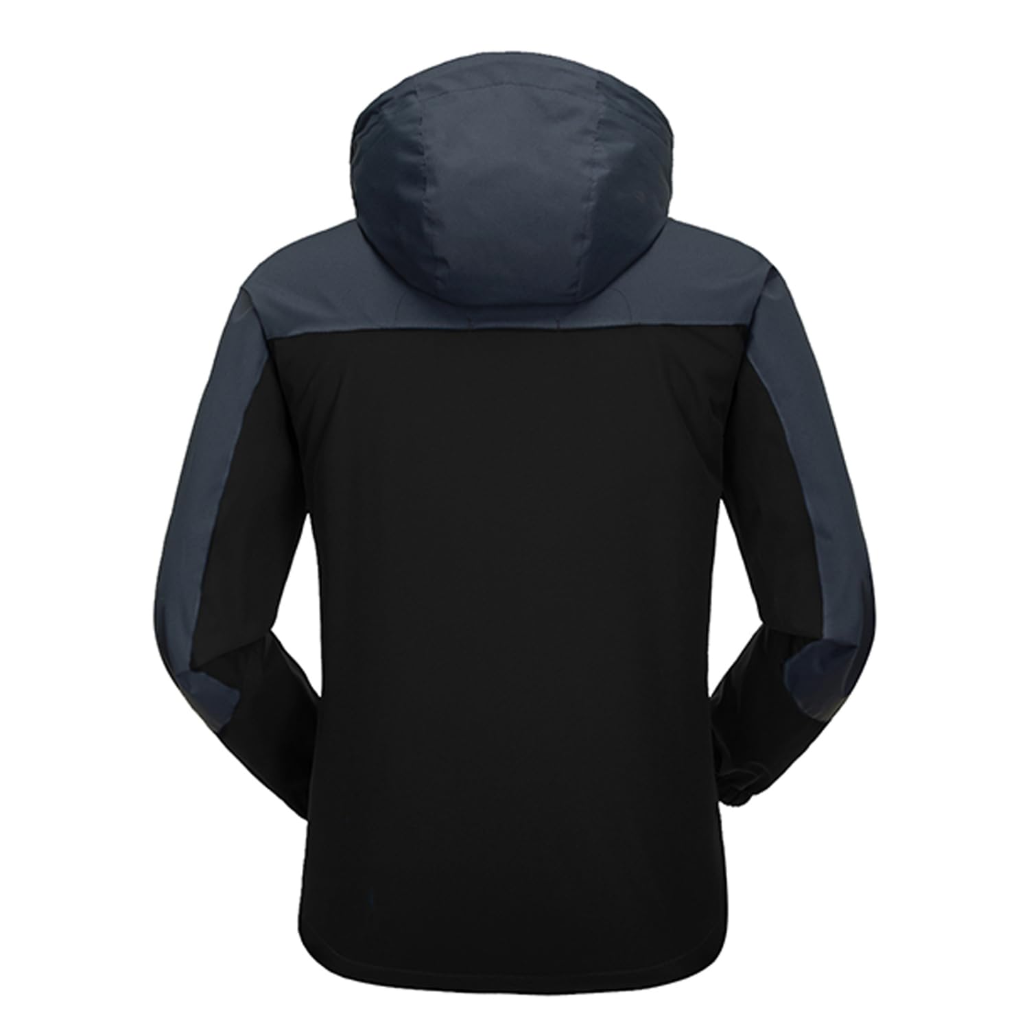 Chaqueta Impermeable para Hombre Senderismo al Aire Libre Chubasquero Cortavientos Ropa Deportiva Chaqueta Impermeable Softshell Ligera con Capucha