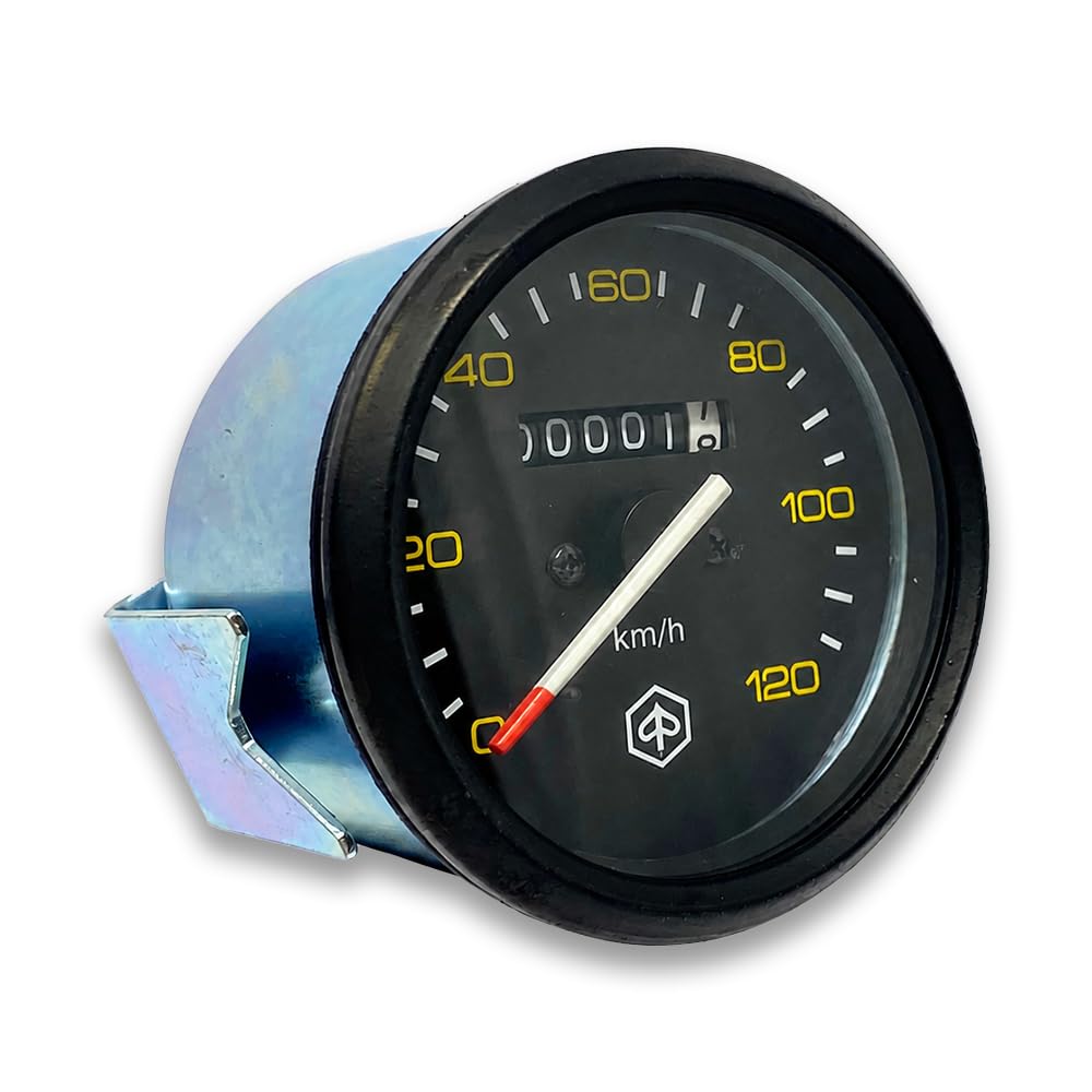 CONTACHILOMETRI 120 KM COMPATIBILE CON PIAGGIO VESPA PX 125 150 200 PRIMA SERIE