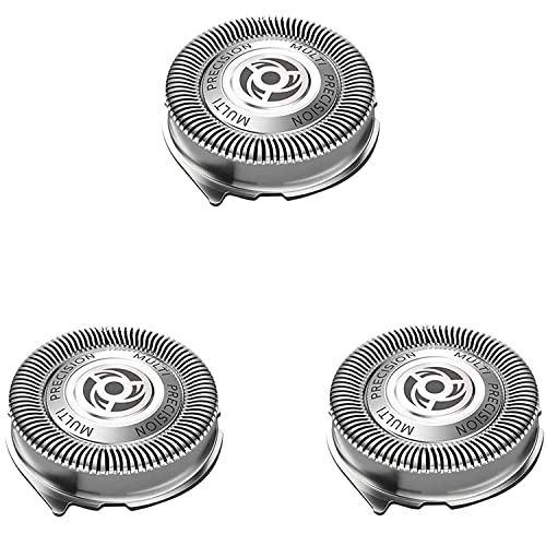 Sh50/52 Replacement Heads Fit For Philips Series 5000 Shavers, Electric Razor Replacement Fit For Norelco Shaver Series 5000 (S5Xxx), Aquatouch (S5Xxx), Powertouch (Pt8Xx, Pt7Xx), 3 Count #TOP5