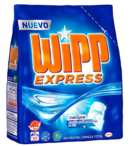 Wipp Express Detergente en Polvo - 10 Lavados (0,65 Kg)