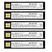 (6-PACK) Battery for Honeywell 3820 3820i 4820 4820i 5620 4620 Xenon 3820 Xenon 3820i Xenon 4820 Xenon 4820i Xenon 6320 PN 100000495 S-L-0526-E 013283 O48L1-G 50121527-002 BAT-SCN01 100006732