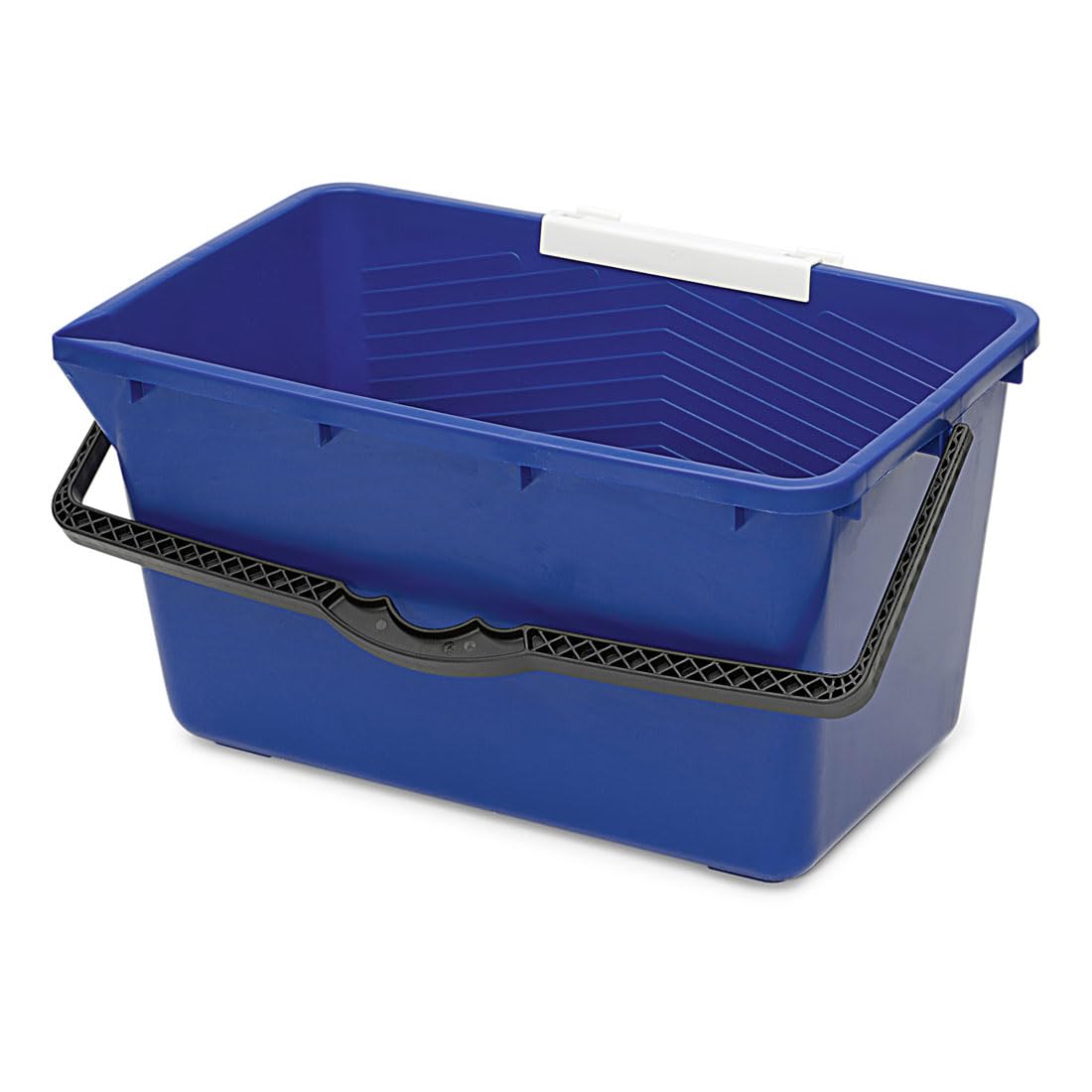 Seau 18 l plastique bleu pour nettoyages de fenêtre 1,00 PCE