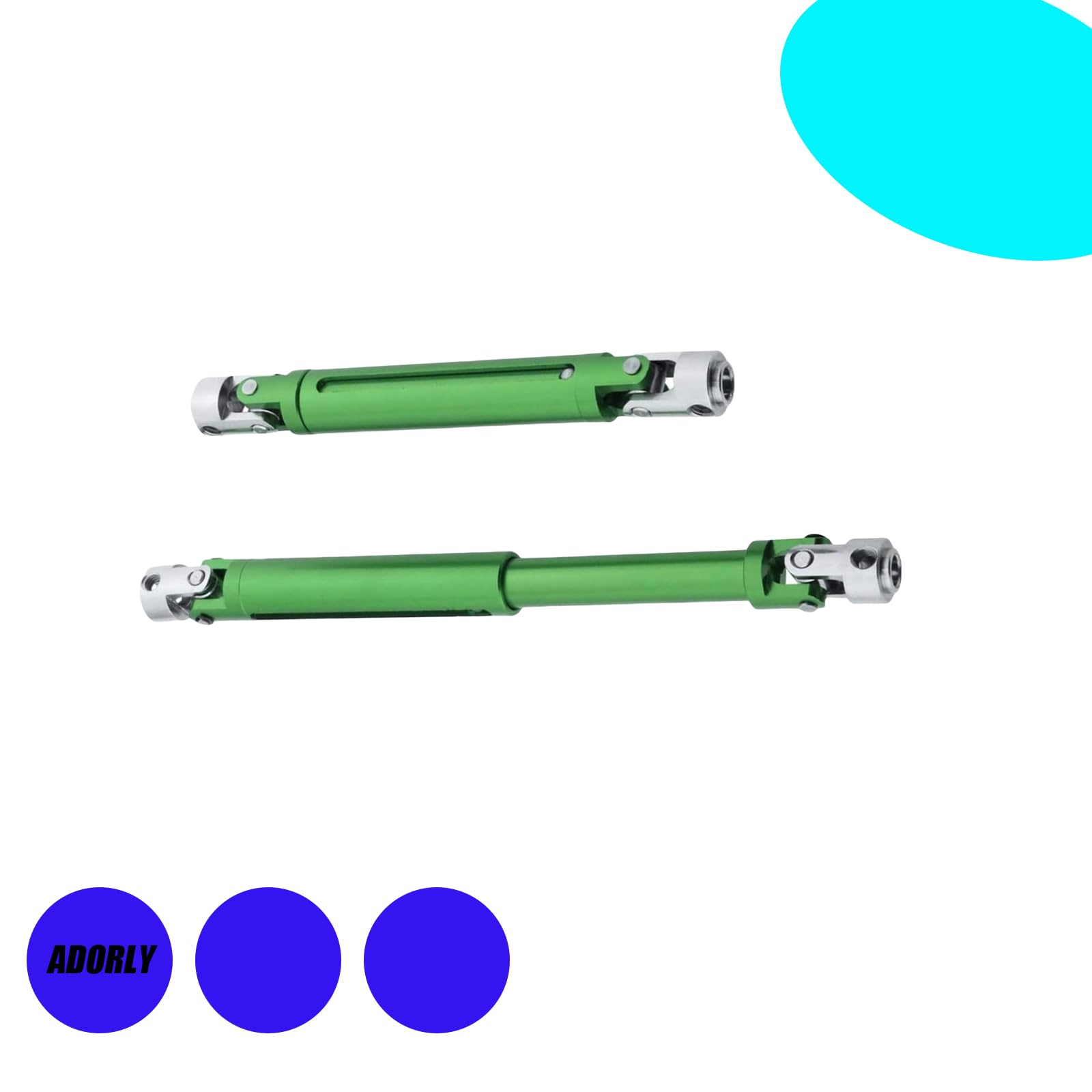 Amazon.com: 2pc Full Aluminum Redcat Gen7 Driveshafts Redcat Gen7