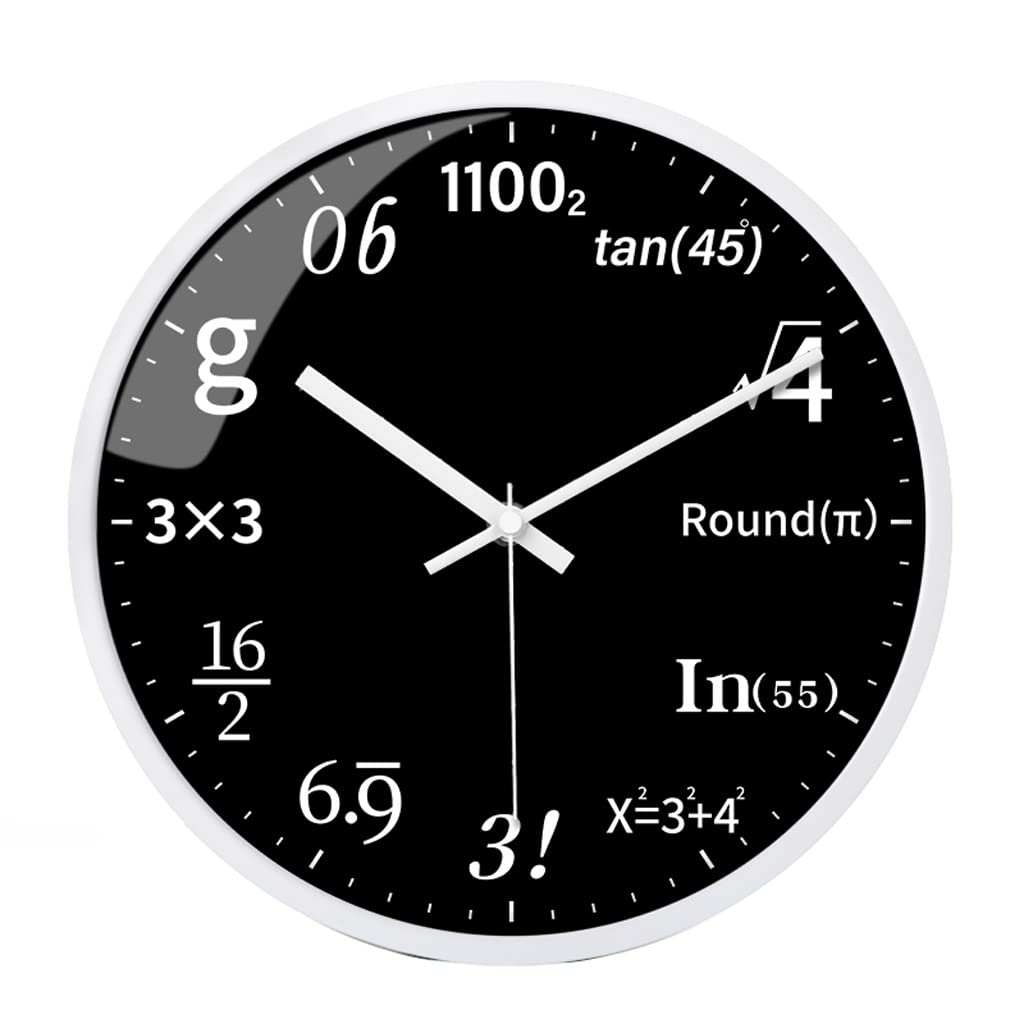 Horloge murale décorative au design Horizon pour maison moderne