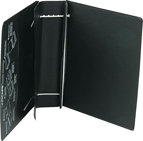 Miniatura 2 de Charles Leonard Carpeta Varicap expandible, expandible a 1500 hojas, 8.5 x 11 pulgadas, color negro (61601)