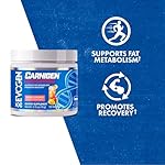Evogen Carnigen Plus Caffeine - Premium Carnitine Powder | Supports Fat Metabolism & Promotes Recovery | L Carnitine Supplement Matrix with Caffeine & Acetyl L-Carnitine | Mango Lemonade | 50 Servings - Image 2