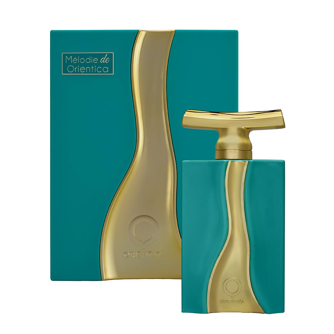 Orientica Melodie Eau de parfum en flacon vaporisateur de 90 ml | Parfum de luxe unisexe pour homme et femme | Parfum longue durée avec des notes florales, boisées, musc et ambre | Parfum exotique