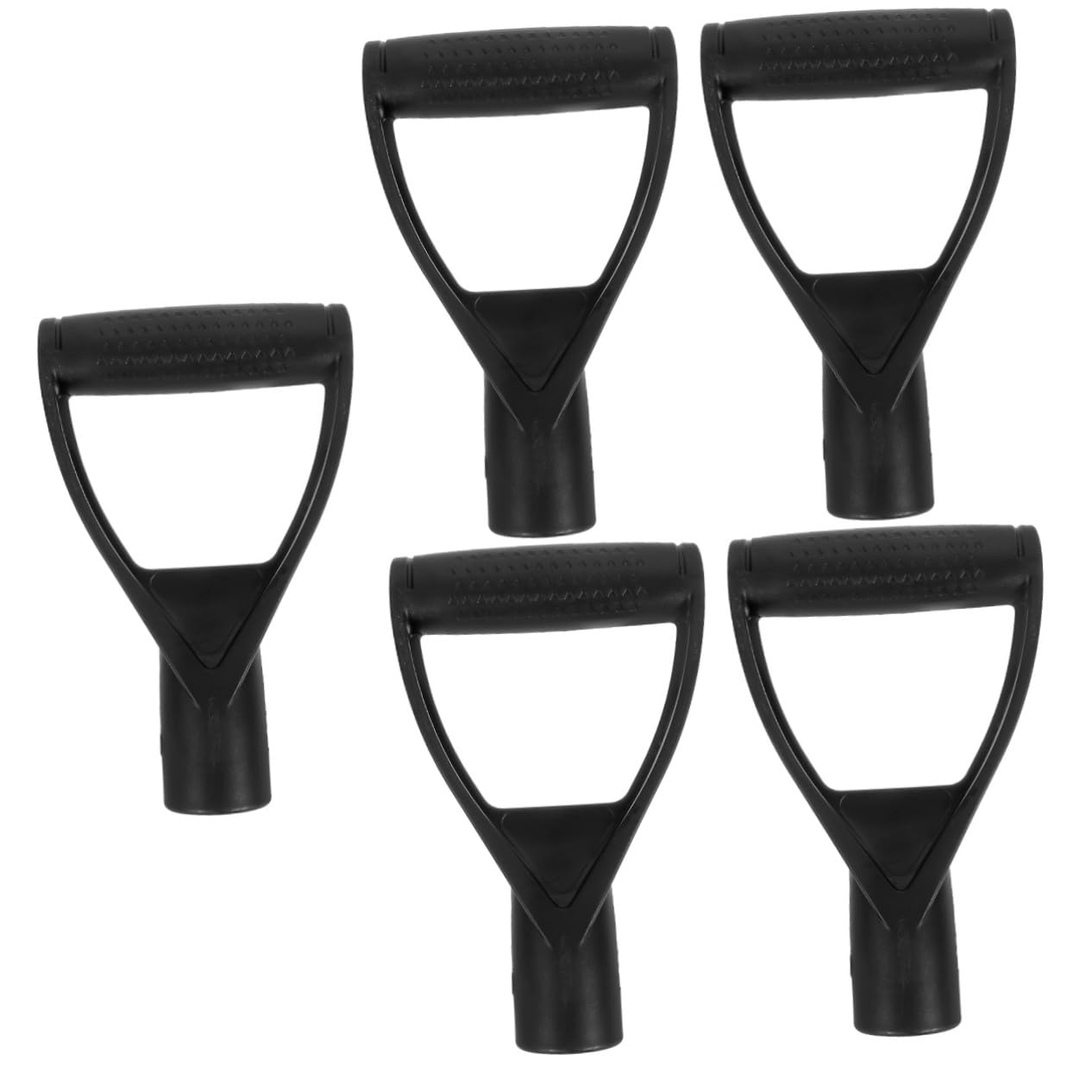 ifundom 5 Piezas Pala de apretón de Manos Mango de Pala Herramientas de jardín Pala de Roca Pala Pala Mangos Mango de Agarre en Forma de d Mango ergonómico Mango para Pala el plastico